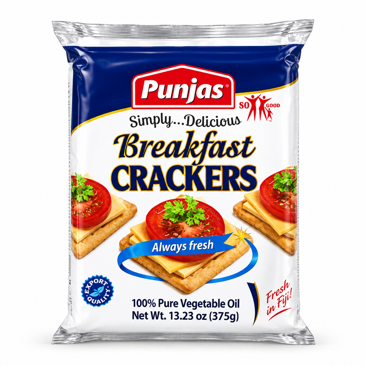 Punjas Breakfast Crackers 375g