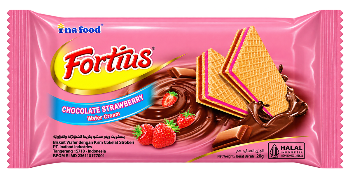 Fortius Chocolate Strawberry 70g
