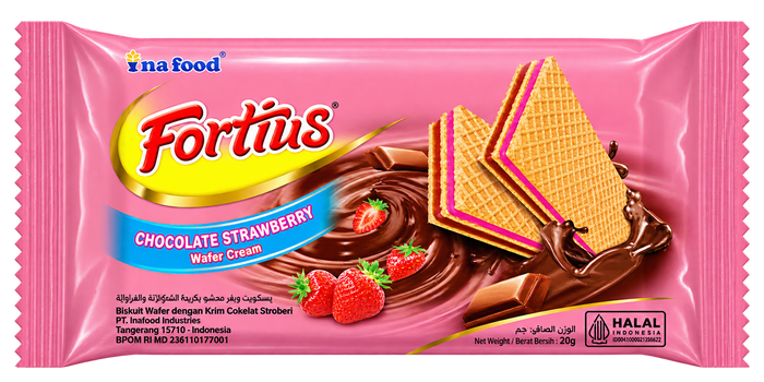 Fortius Chocolate Strawberry 70g