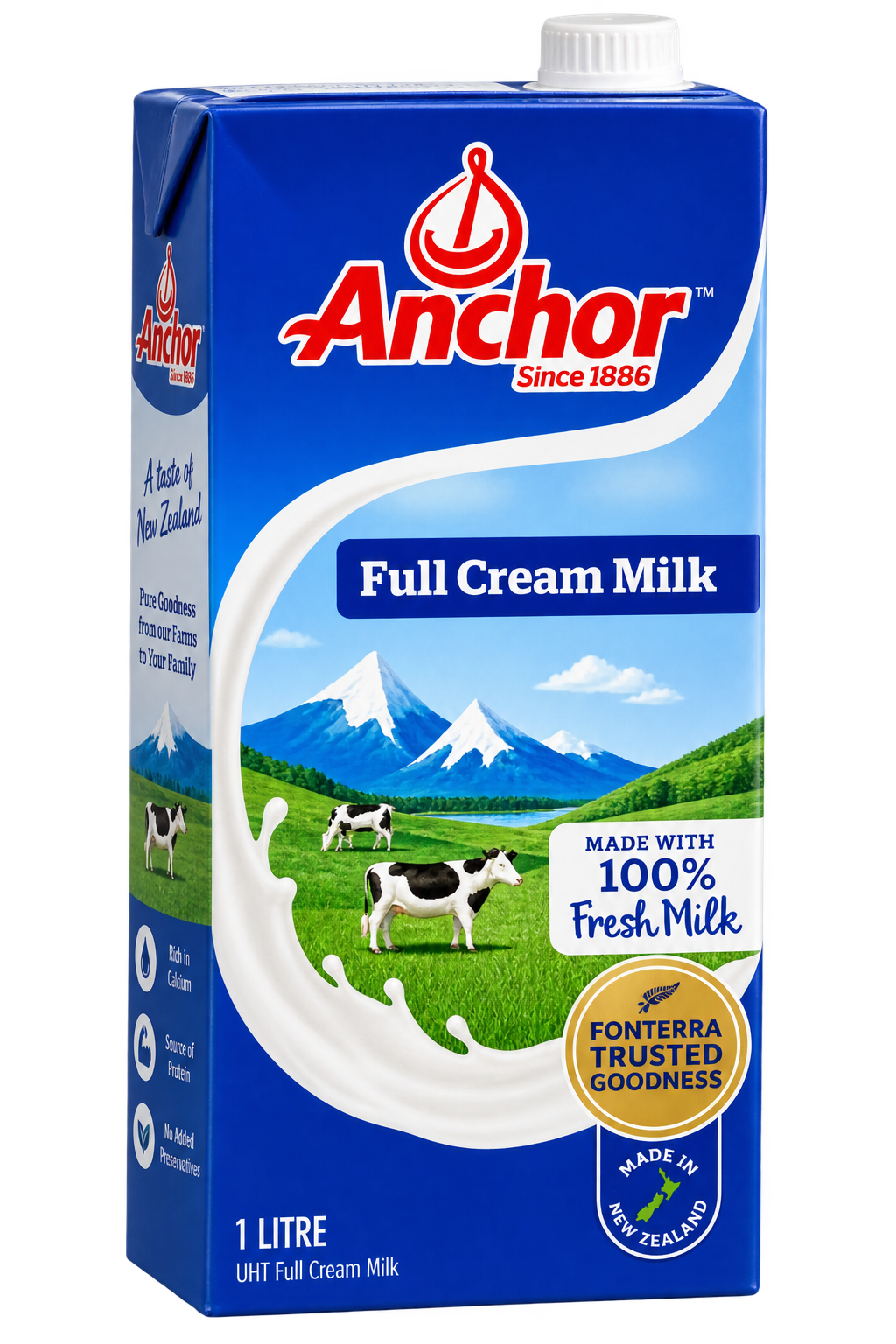 Anchor Full Cream Milk 1L