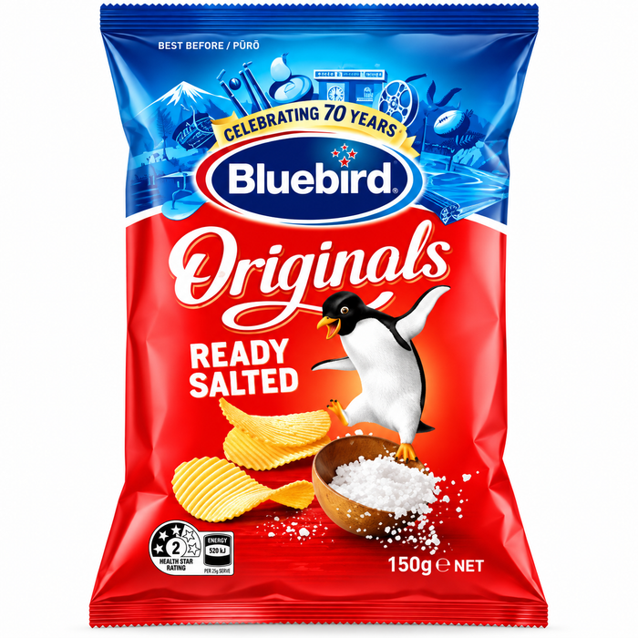 Bluebird Ready Salted 150g